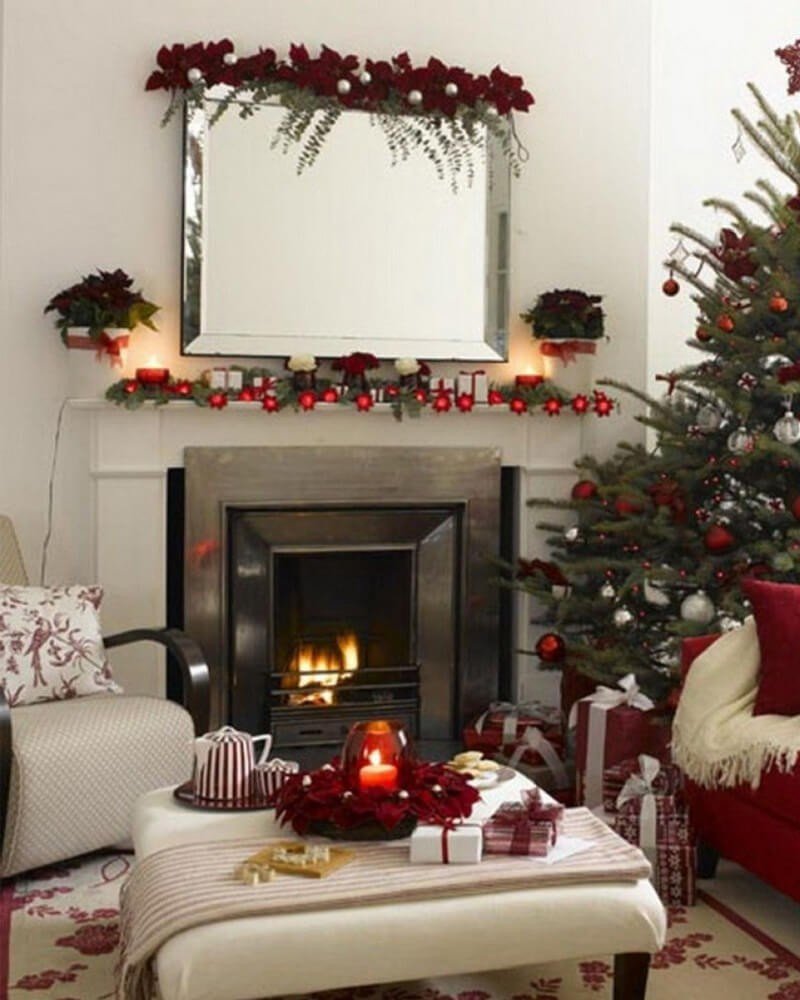 como decorar sala pequena para o natal com pouco espaço
