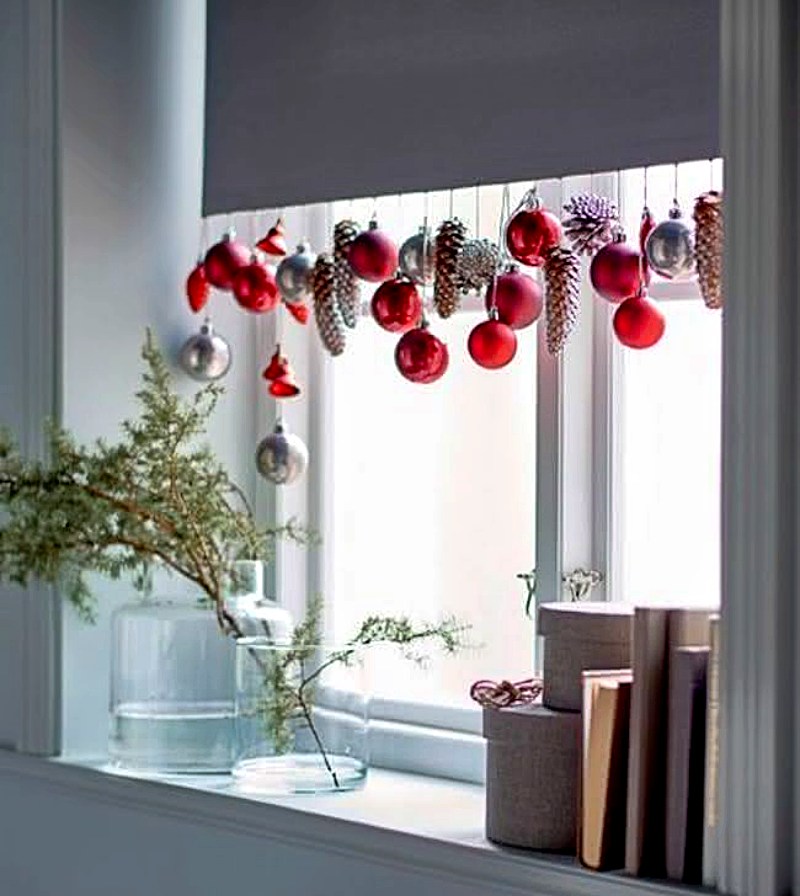 ideias de decoração de sala para o natal simples e barata