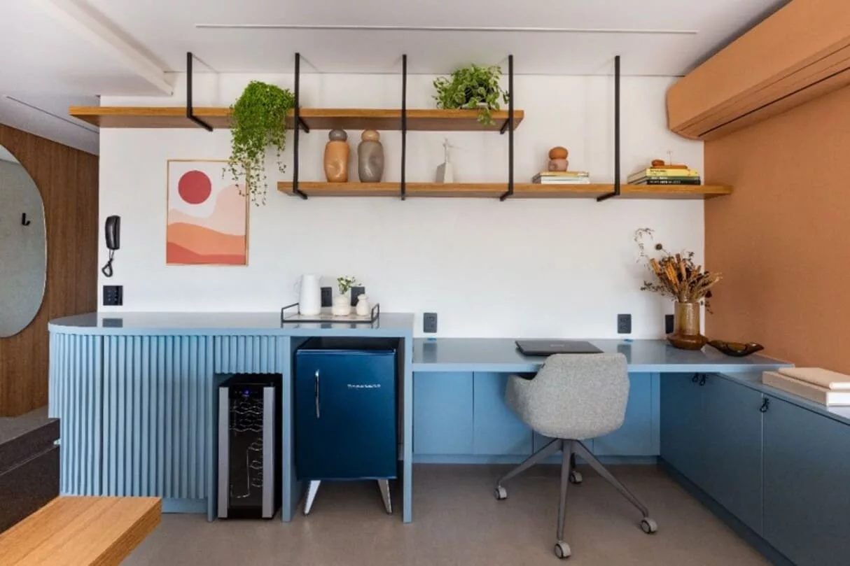ideias de decoração home office sala pequena