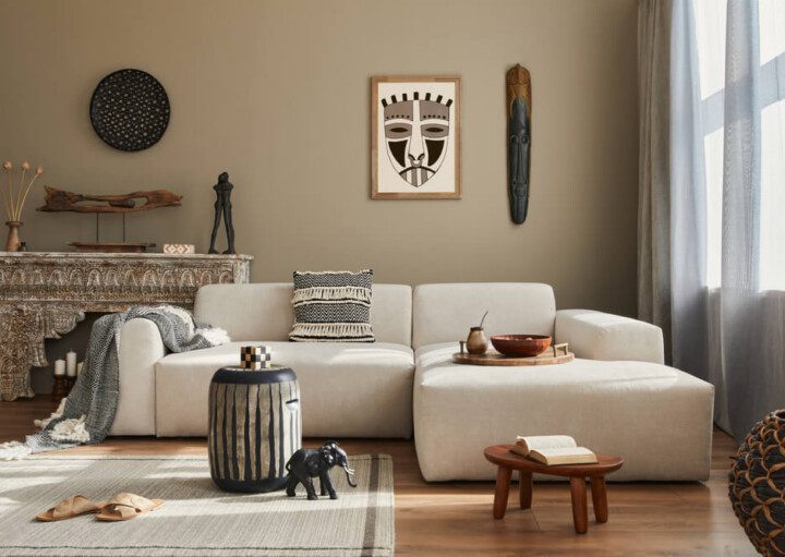 decoração de sala parede