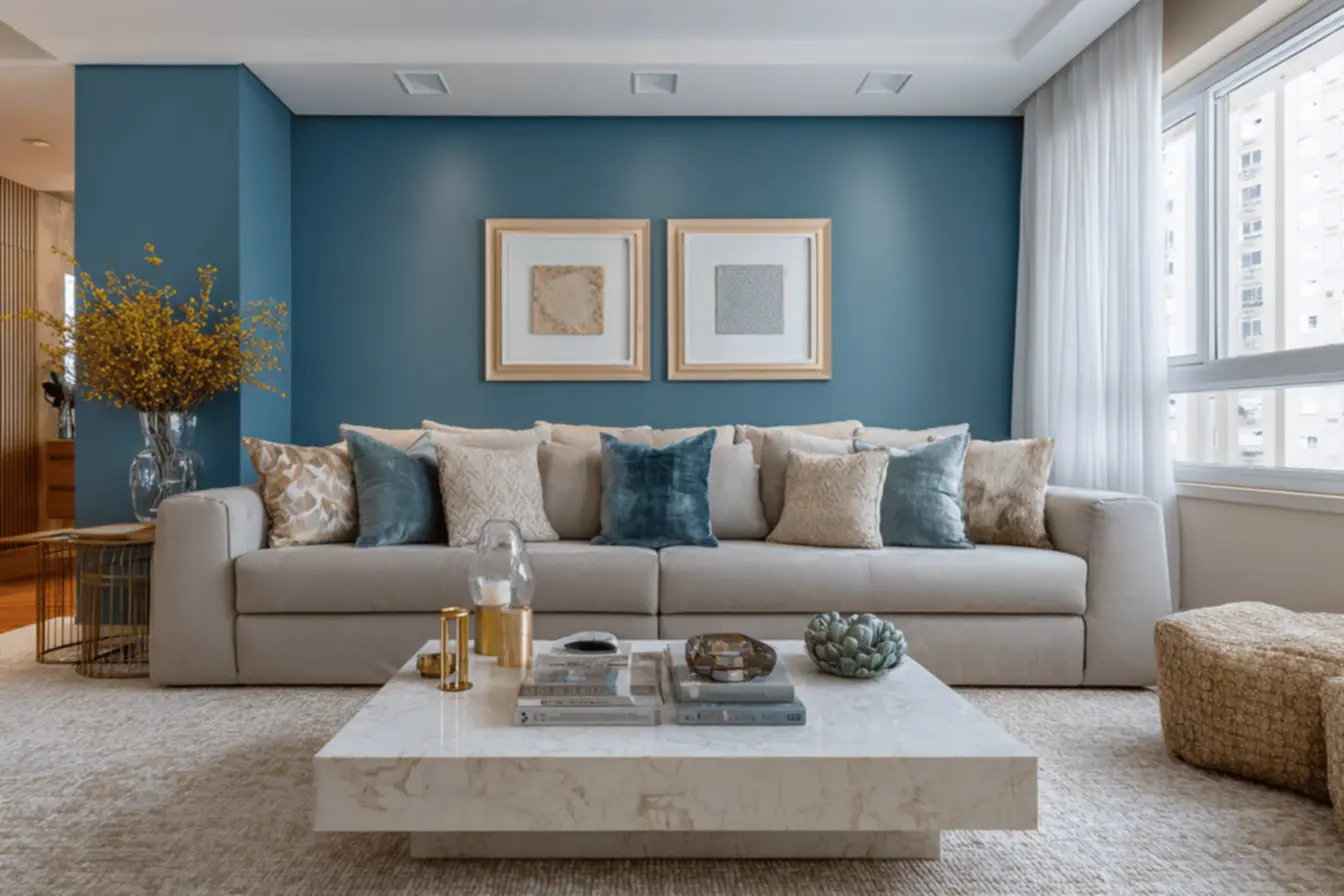 decoração de sala parede