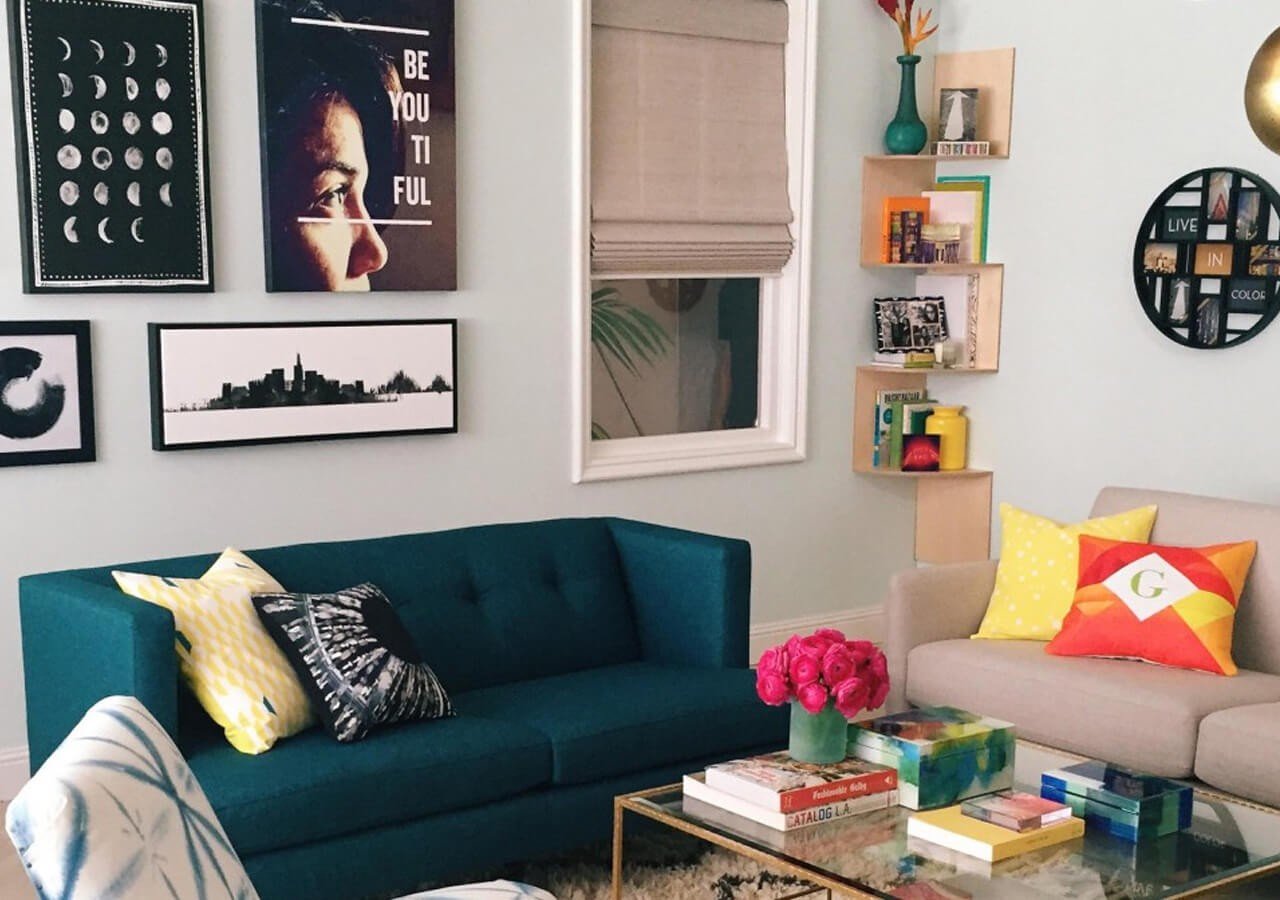 decoracao de sala pequena simples