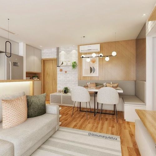 decoracao de sala pequena simples