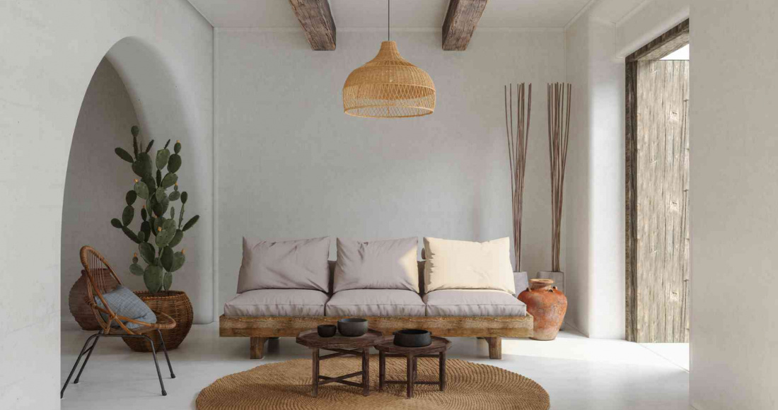 decoracao de sala rustica