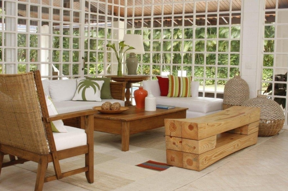 decoracao de sala rustica