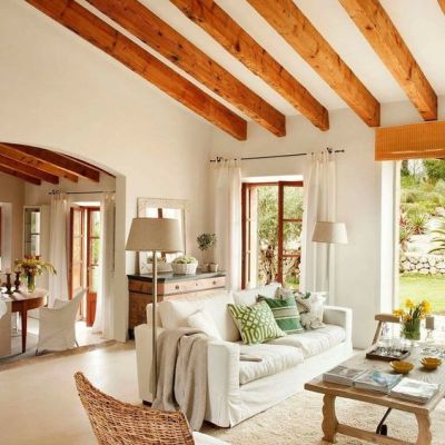 custo decorar sala rustica moderna