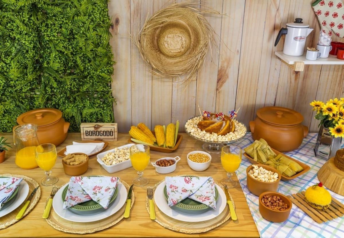 decoração de sala são joão