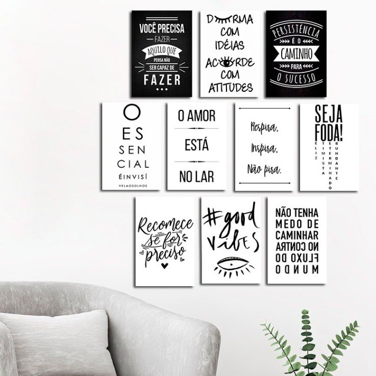 decoração de sala shopee