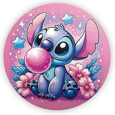 ideias criativas decoração festa stitch rosa e azul