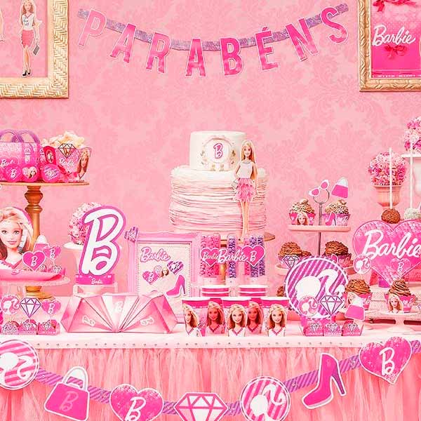 Festa Barbie Pastel