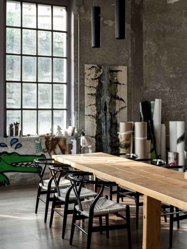 ideias decoração industrial para sala pequena