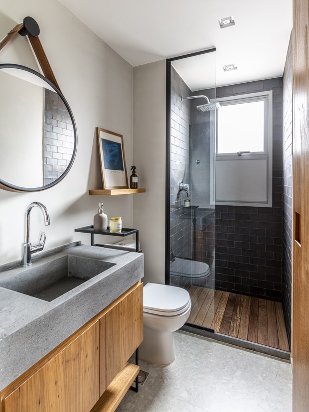 cimento queimado ou adesivo vinílico qual o melhor para banheiro industrial