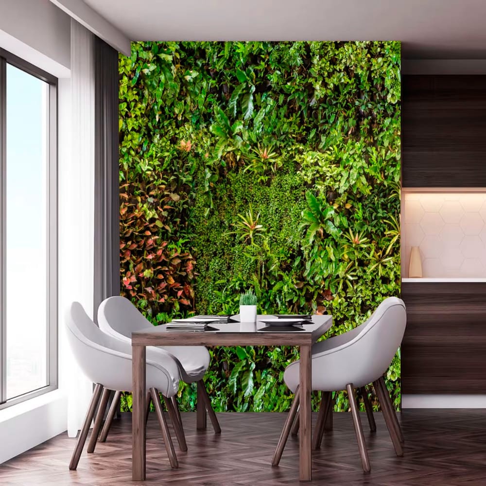 decoração jardim parede