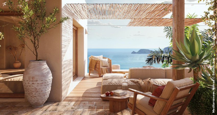 decoração mediterrânea