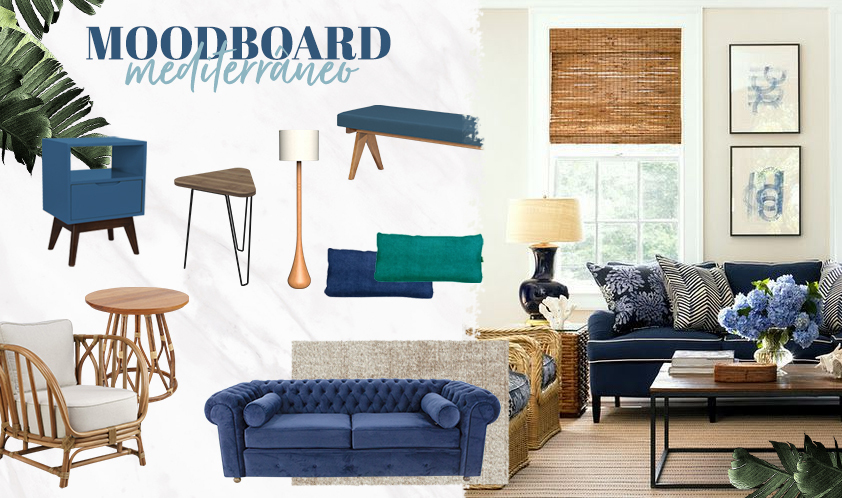 decoração mediterrânea