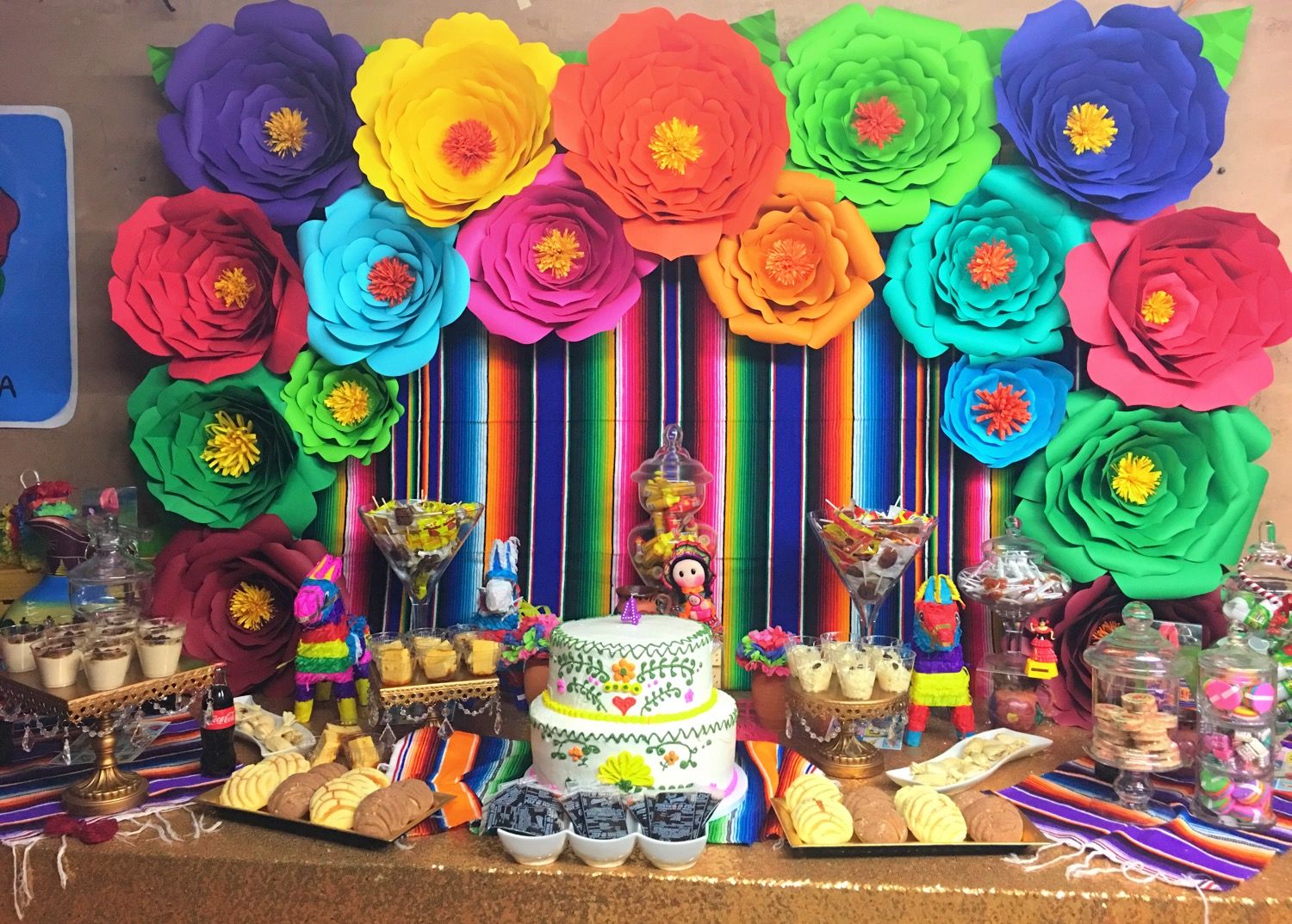 Materiais autênticos da decoração mexicana