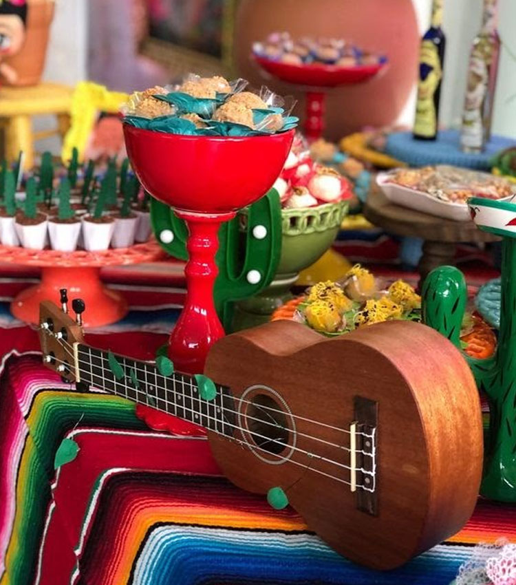 Decoração de festa mexicana passo a passo