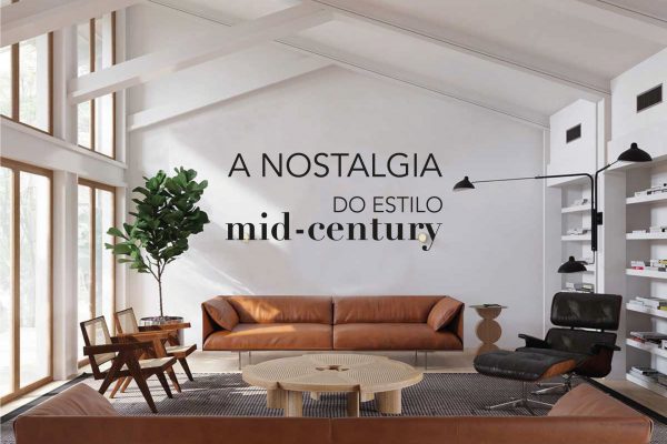 ideias decoração mid century para sala de estar