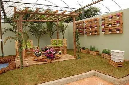 decoração para jardim