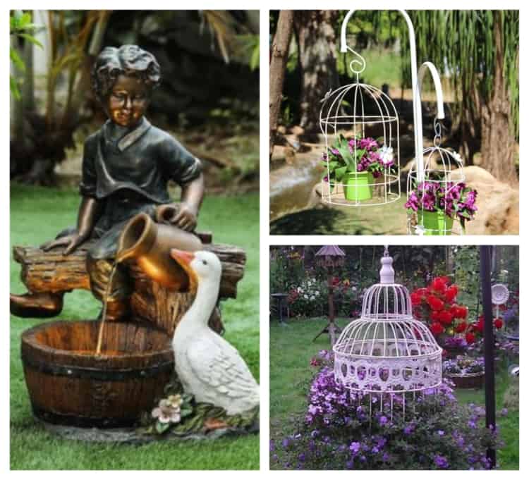 decoração para jardim