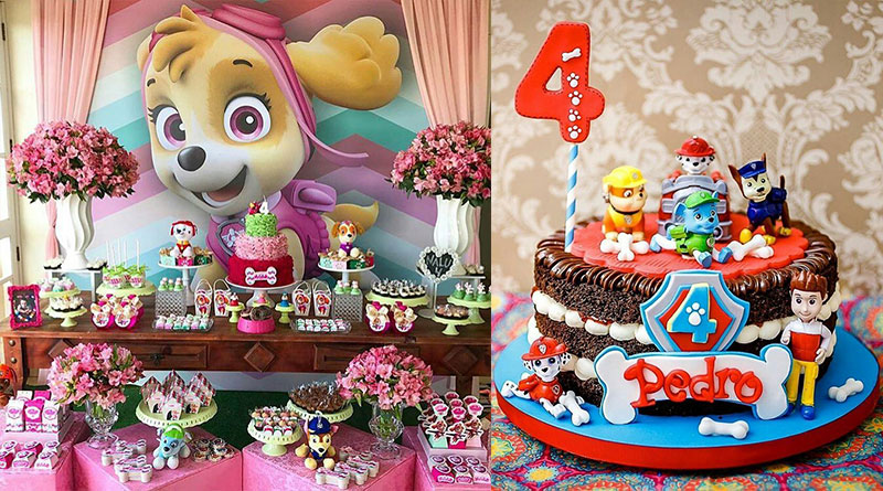 decoração patrulha canina