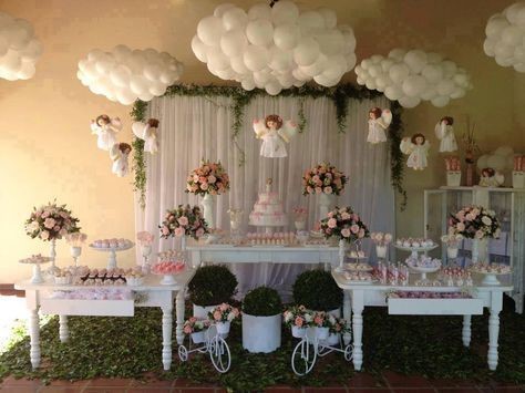 ideias de decoração primeira eucaristia simples e barata