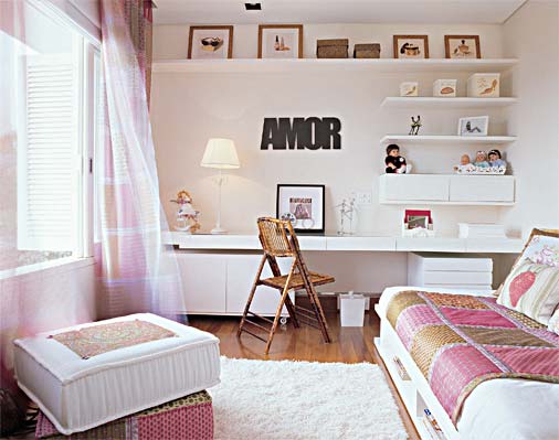 decoração quarto menina