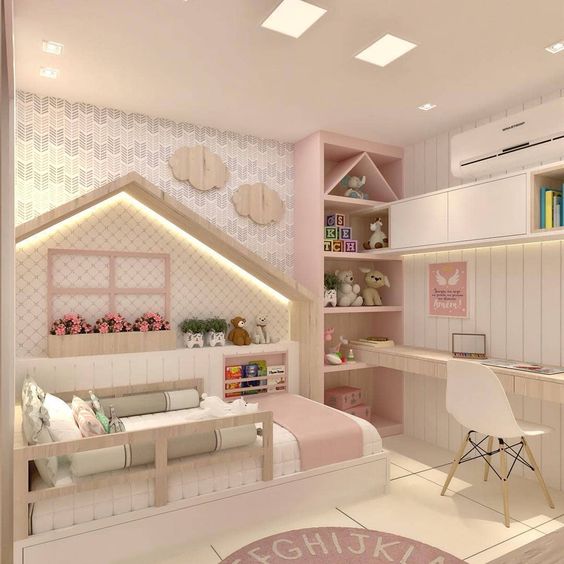 decoração quarto menina