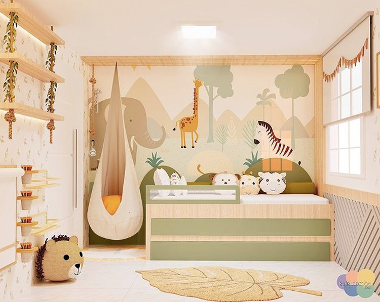 quarto de menino pequeno