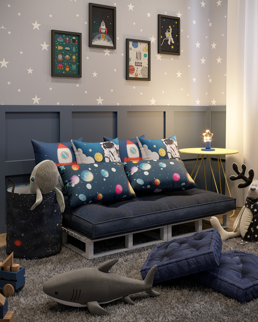 quarto de bebê menino