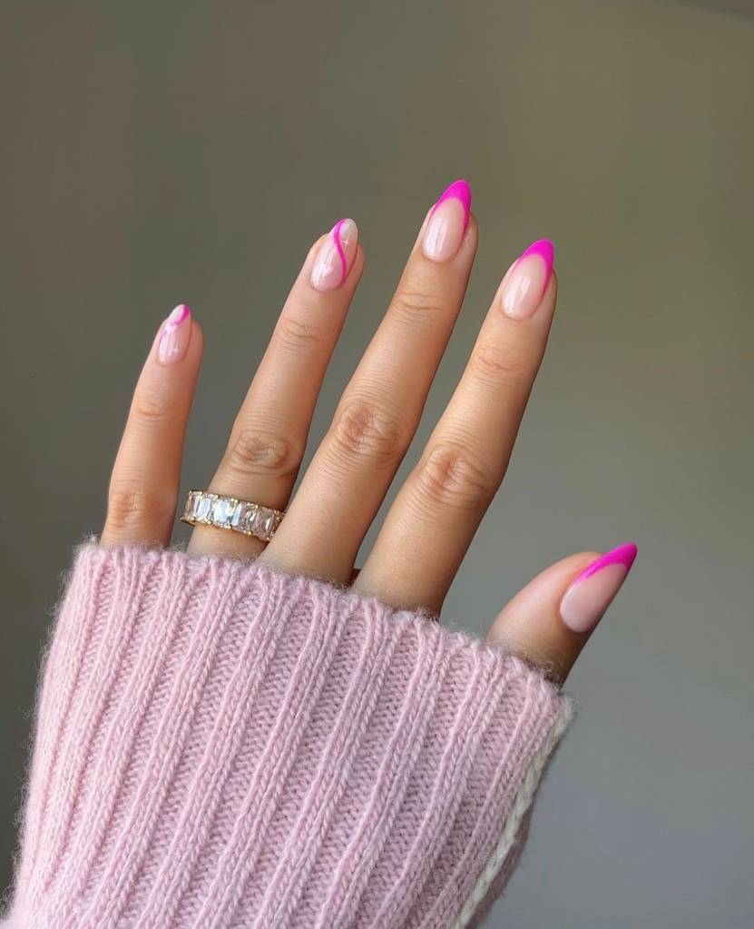 quanto custa fazer unhas decoradas rosa em salão