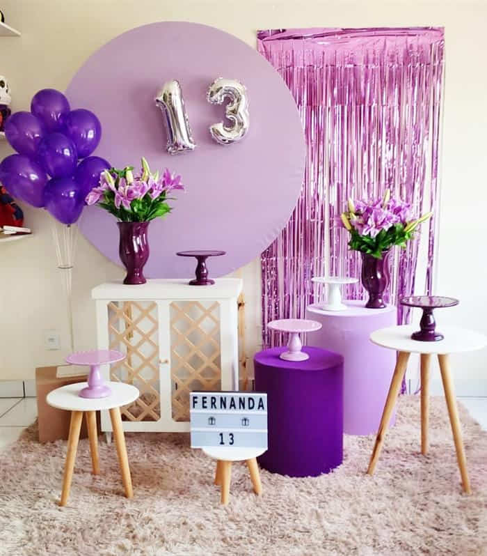 decoração simples feminina para sala pequena