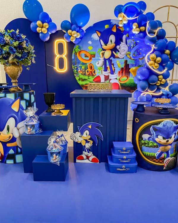 decoração sonic
