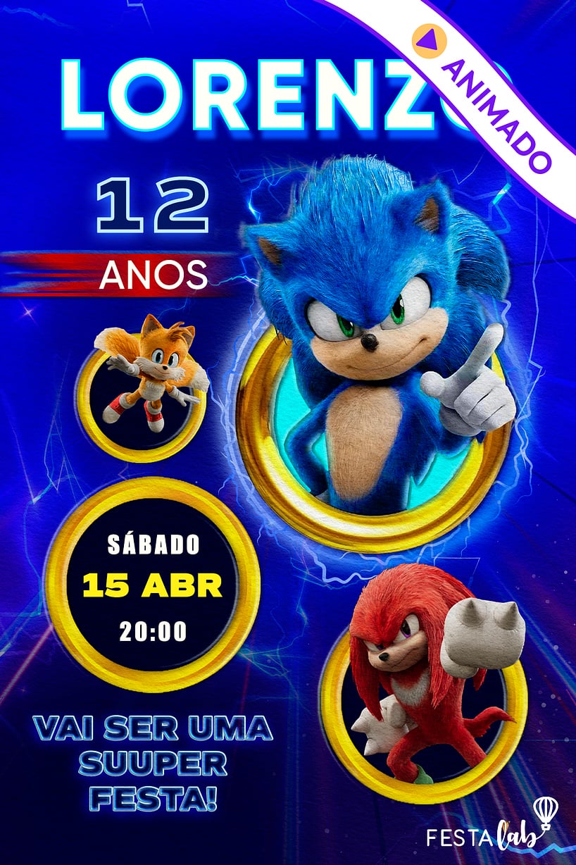 erros comuns ao decorar festa tema sonic