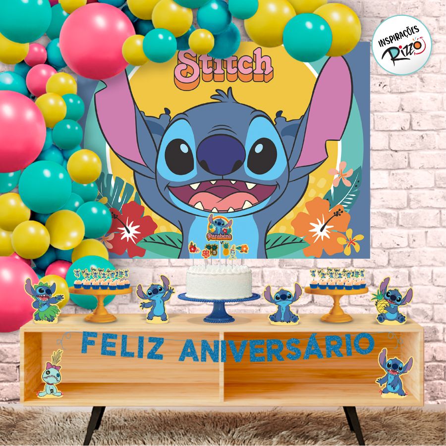decoração stitch menina