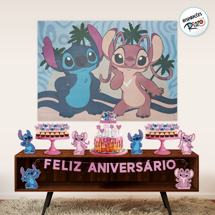 erros comuns na decoração stitch para meninas