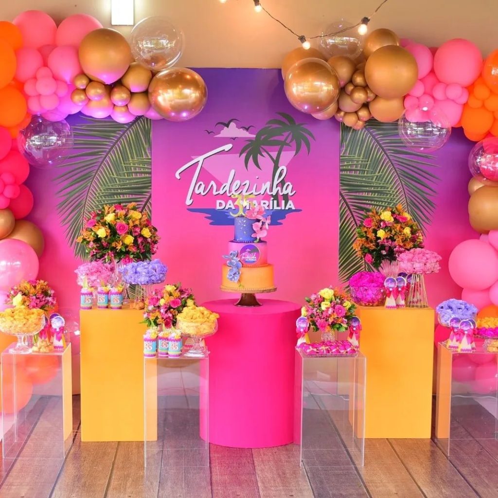 ideias de decoração tardezinha simples para festa