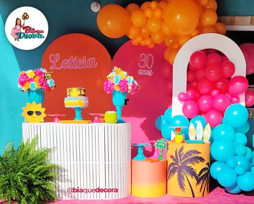 decoração tardezinha simples vs decoração elaborada