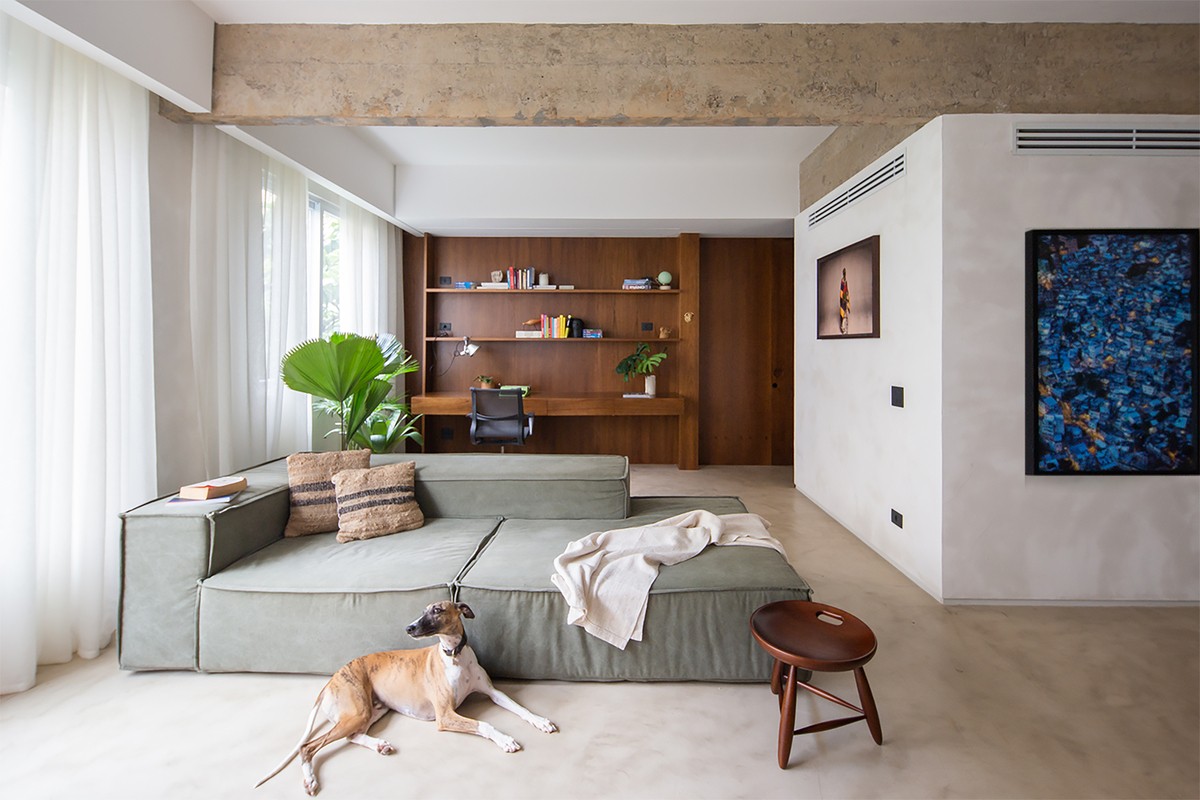 decoração wabi-sabi sala