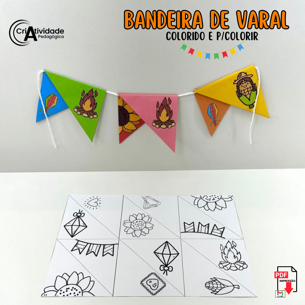 como fazer bandeirinha de festa junina passo a passo