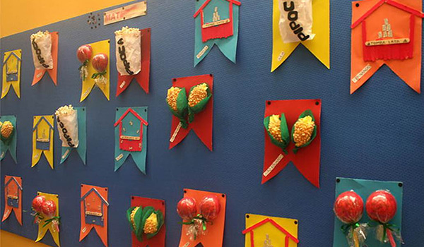 bandeirinhas juninas com tema infantil
