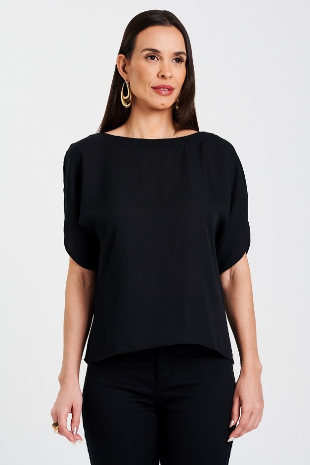 decote ombro a ombro