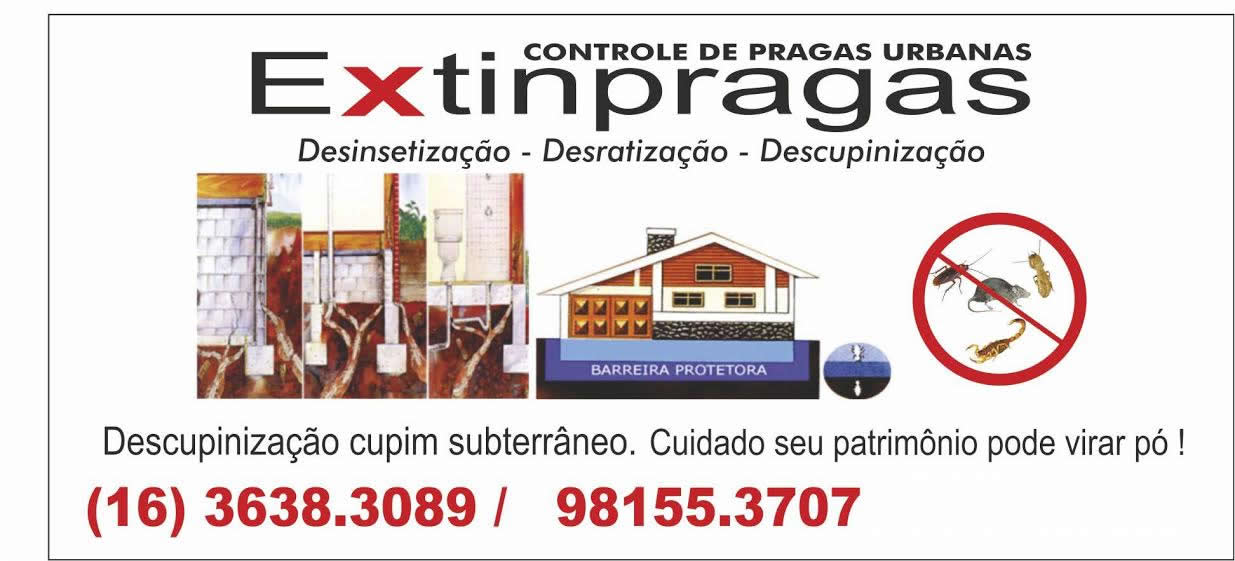 Dedetizadora de cupim e baratas Ribeirão Preto