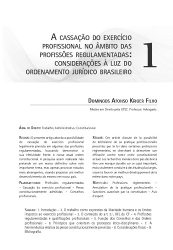 Recursos Administrativos e Judiciais Contra a Cassação de Registro Profissional