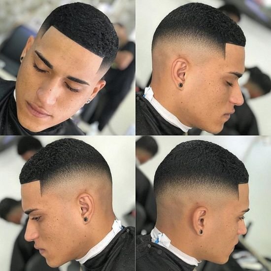 ideias de corte degradê baixo masculino
