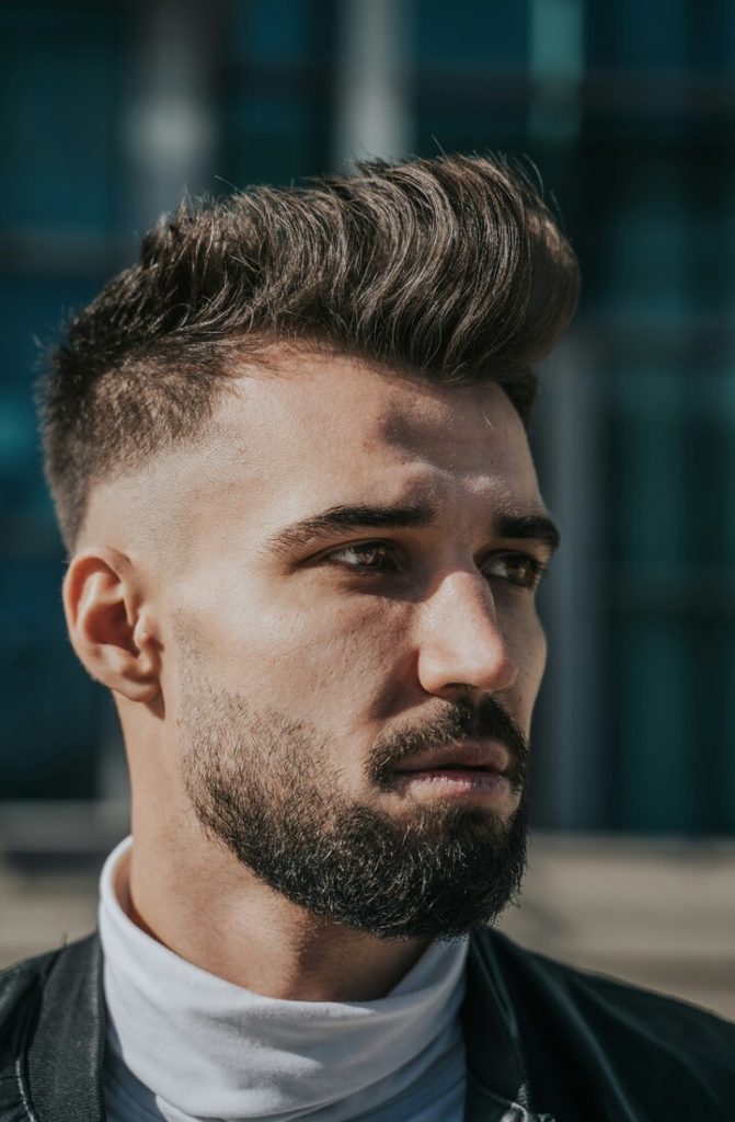 degradê no cabelo masculino