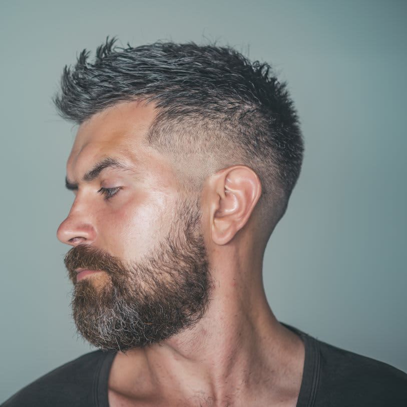 degradê no cabelo masculino