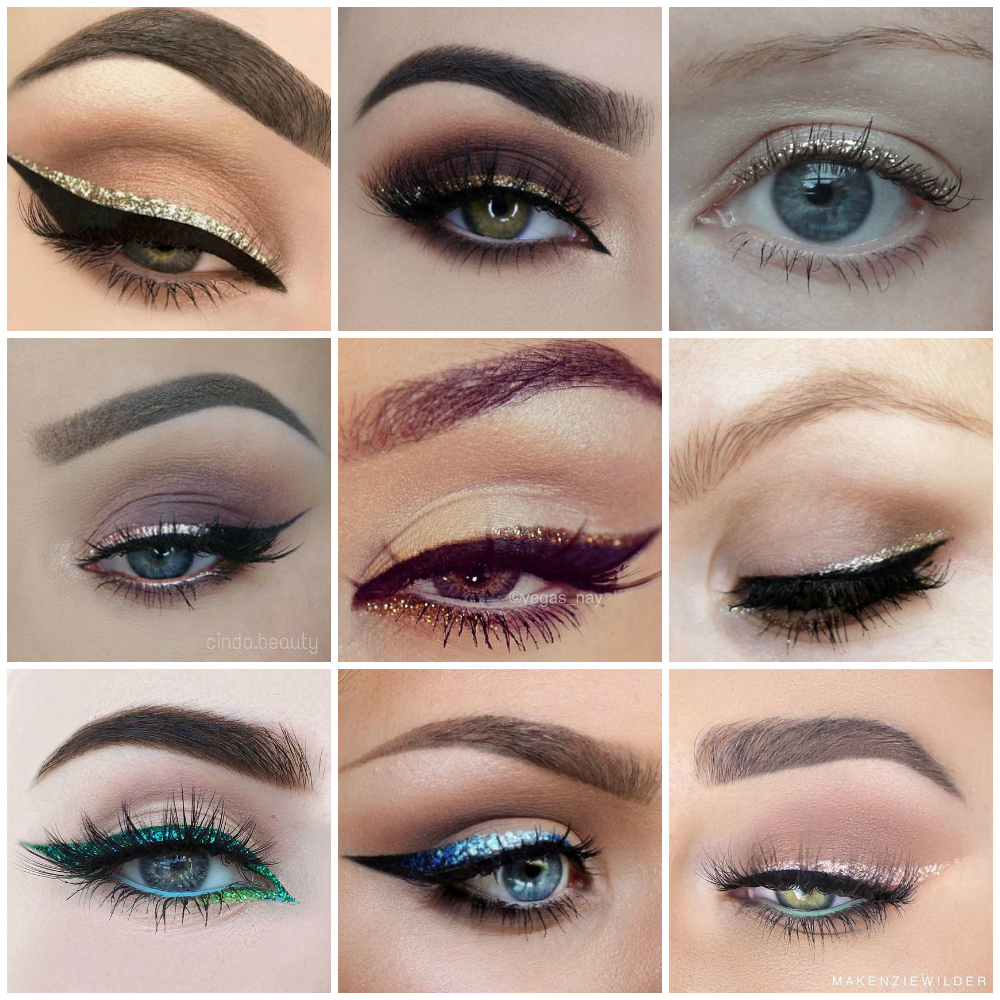 Delineado Glitter: Do Dia a Dia à Festa, Inspire-se!