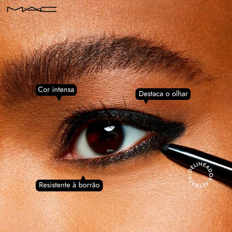 Guia completo dos delineadores MAC: tipos e aplicações