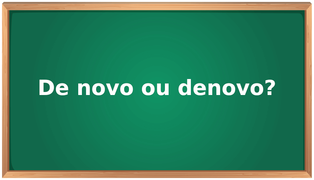 denovo junto ou separado